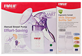 Farlin Effort Saving Manual Breast Pump with Milk Storage Bottle Set
