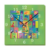 Mima Art - Animal Alphabet  Wall Clock