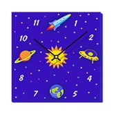 Things I See In Outer Space - Wall Clock