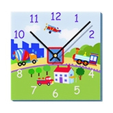 Mima Art Wall Clock - Things I See On The Road
