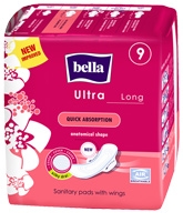 Bella Ultra Long Sanitary Pads With Wings
