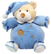 Carters Teddy Musical Soft Toy - Blue