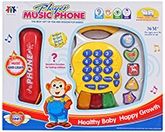 Fab N Funky Music Phone - White