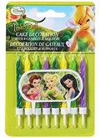 Disney Fairies - Cake Decor Candles with holders