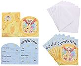 Winnie The Pooh - Birthday Invitations with Envelopes