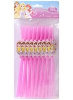 Disney Princess - Party Straw Soft Pink