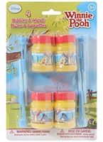 Winnie The Pooh - 4 Bubbles & Wands Bulles & Baguetts