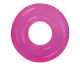 Intex 30 Inch Transparent Swim Tube - Pink