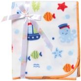 Mee Mee - Baby Blanket With Fish & Star Print