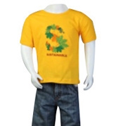 Earth Conscious - Half Sleeves Sustainable Message T-Shirt