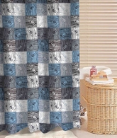 Obsessions Estilo Multicoloured Shower Curtain - 1363A