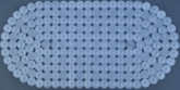 Obsessions Shower Bat Mat - Clear