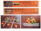 Redbug - Handmade Tic Tac Toe Set