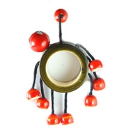 Redbug DIY Wooden Fridge Magnet - Spider