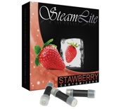Steamlite 25 Black Cartomizers Strawberry Full Flavored