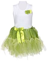 Little Darling - Frill Pattern Skirt With Top