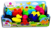 Rubbabu - Aniwheelies Assortment Display of 12