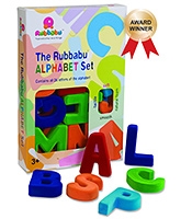 Rubbabu Natural Rubber Foam Magnetic Uppercase Alphabets - Large 