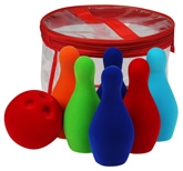 Rubbabu Natural Rubber Foam Six Pin Bowling Set