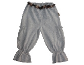 Gron - Ruffle Style Capri Organic Clothing