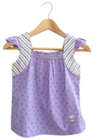 Beebay -  Cap Sleeve Top Stripe Pattern