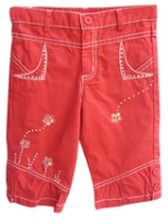 Beebay - Butterfly Embroidered Capri