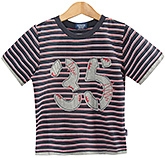 Beebay - 35 Patch Embroidered Half Sleeves T-shirt