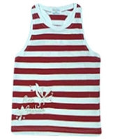 Beebay - Sleeveless Striped Printed Top