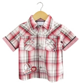 Beebay - Check Shirt with Emroidery