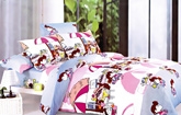 Shin Chan Double Bed Sheet