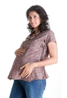 Morph Maternity Ethnic Kurta Flower Print