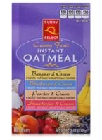 Sunny Select Creamy Fruit Instant Oatmeal