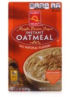 Sunny Select Mapple Brown Sugar Instant Oatmeal