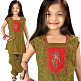 Little India - Bagru Designer Sanganeri Cotton Salwar Suit