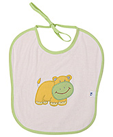 Duck Bib - Hippo Print