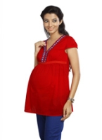 Nine - Maternity Top Knitted Lace Work