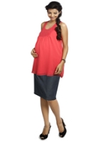 Nine - Denim Maternity Skirt