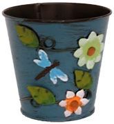 Nature Pen Stand 10 x 7.5 cm, Beautiful blue pen stand with intricate...
