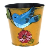 Nature Pen Stand 10 x 7.5 cm, Beautiful yellow pen stand with intrica...