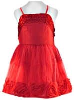 Nauti Nati - Singlet Party Dress With Frills At The Neck