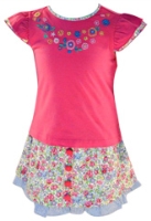 Nauti Nati - Floral Printed Skirt Top Set