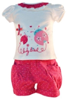 Nauti Nati - Printed Short Sleeves Top And Shorts Set