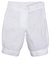 Shopper Tree - White Casual Capri