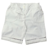 Shopper Tree - White Classy Shorts