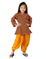 Little India - Sanganeri  Dhoti Angarkha Set