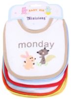 Days Of The Week Baby Bib