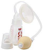Mee Mee - Breast Pump With Feeding Bottle Set