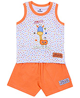 Child World - Sleeveless T-Shirt & Shorts Set