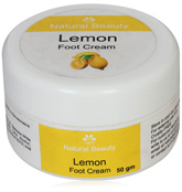 Natural Beauty Lemon Foot Cream