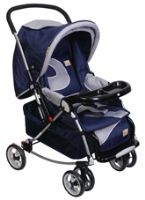 Mee Mee - Baby Stroller White Line
